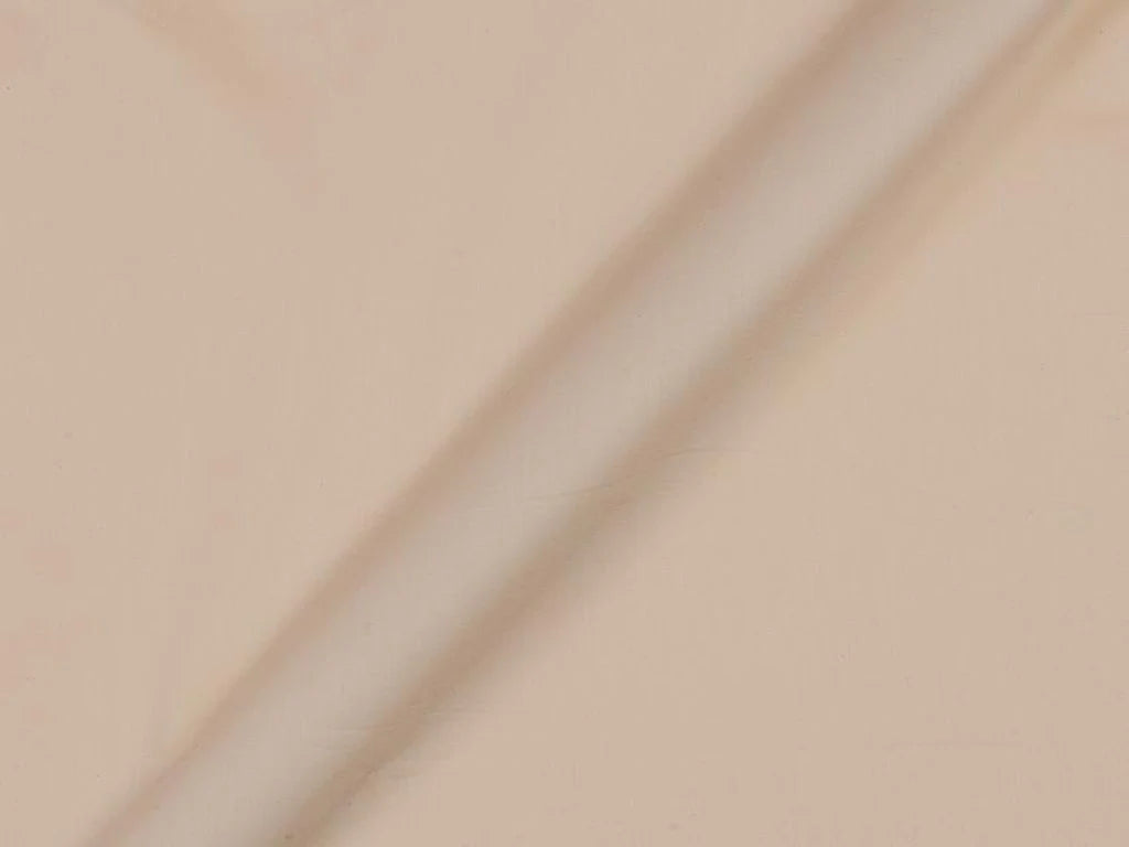 Pearl White Plain Dyed Cotton Satin Fabric
