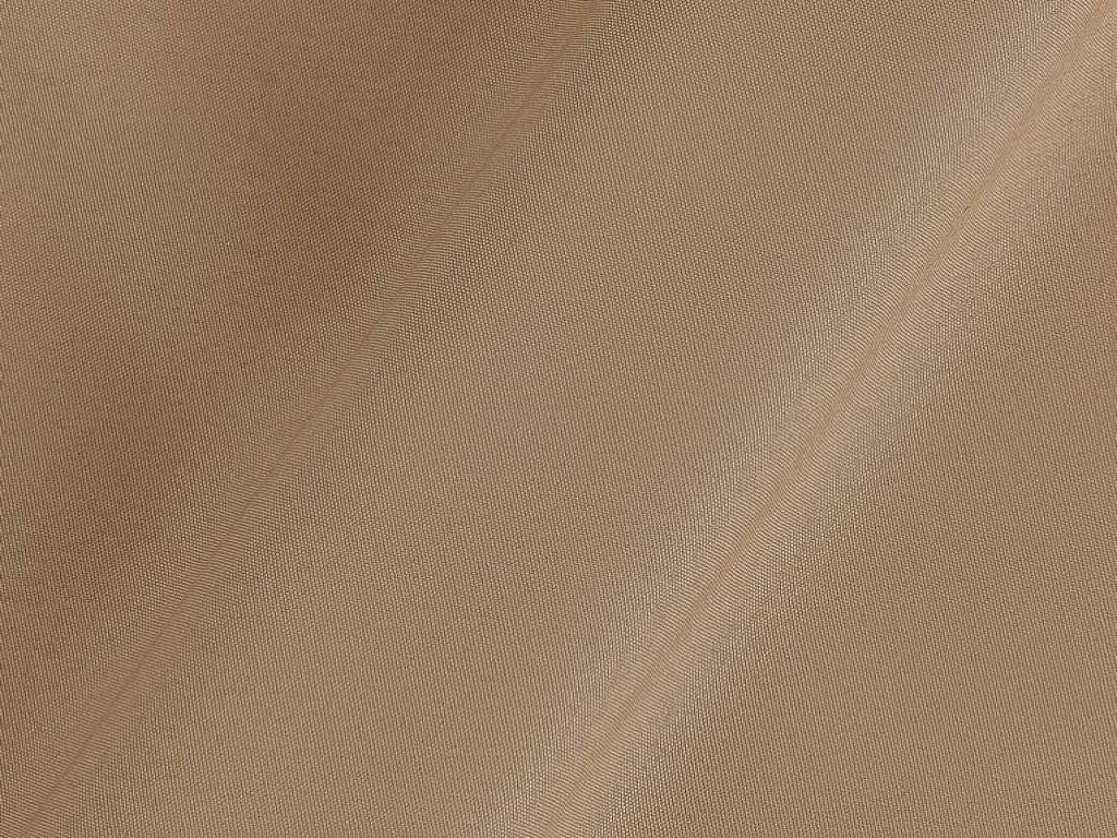 Dark Beige Plain American Crepe Fabric