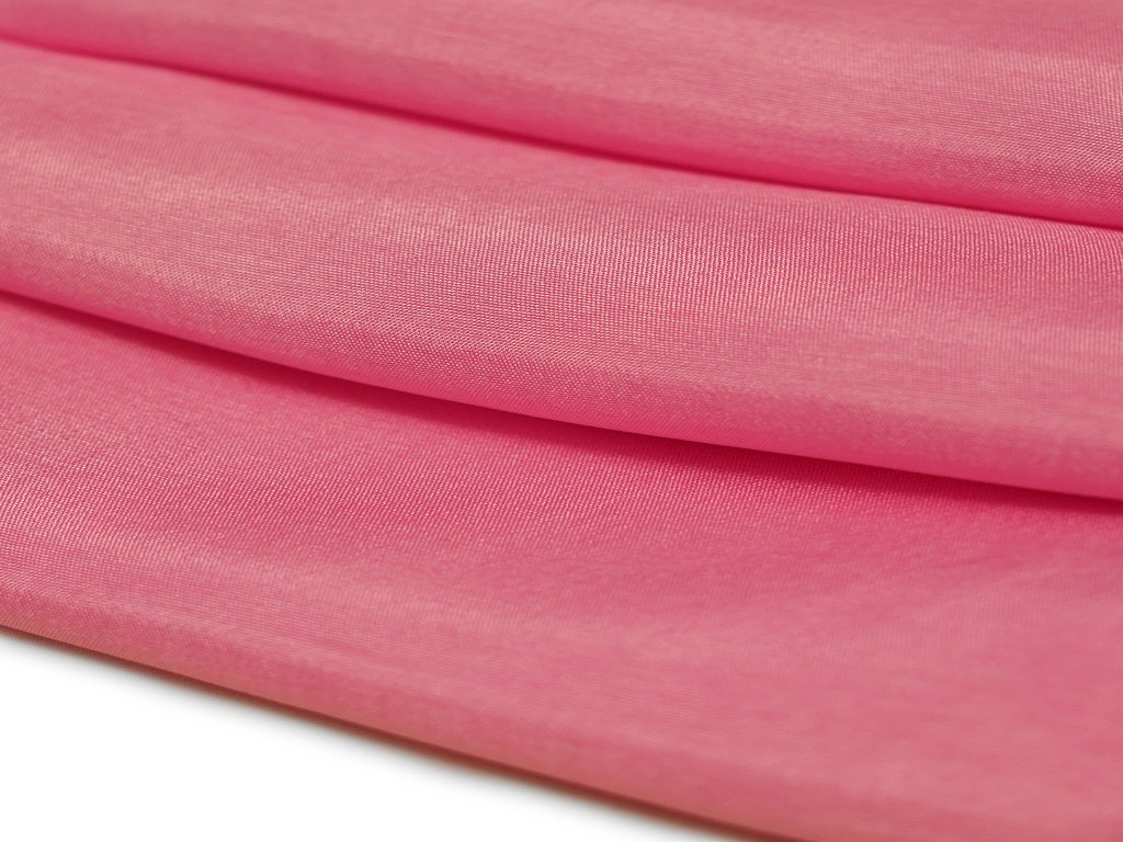 Light Pink Plain Viscose Dola Silk Fabric