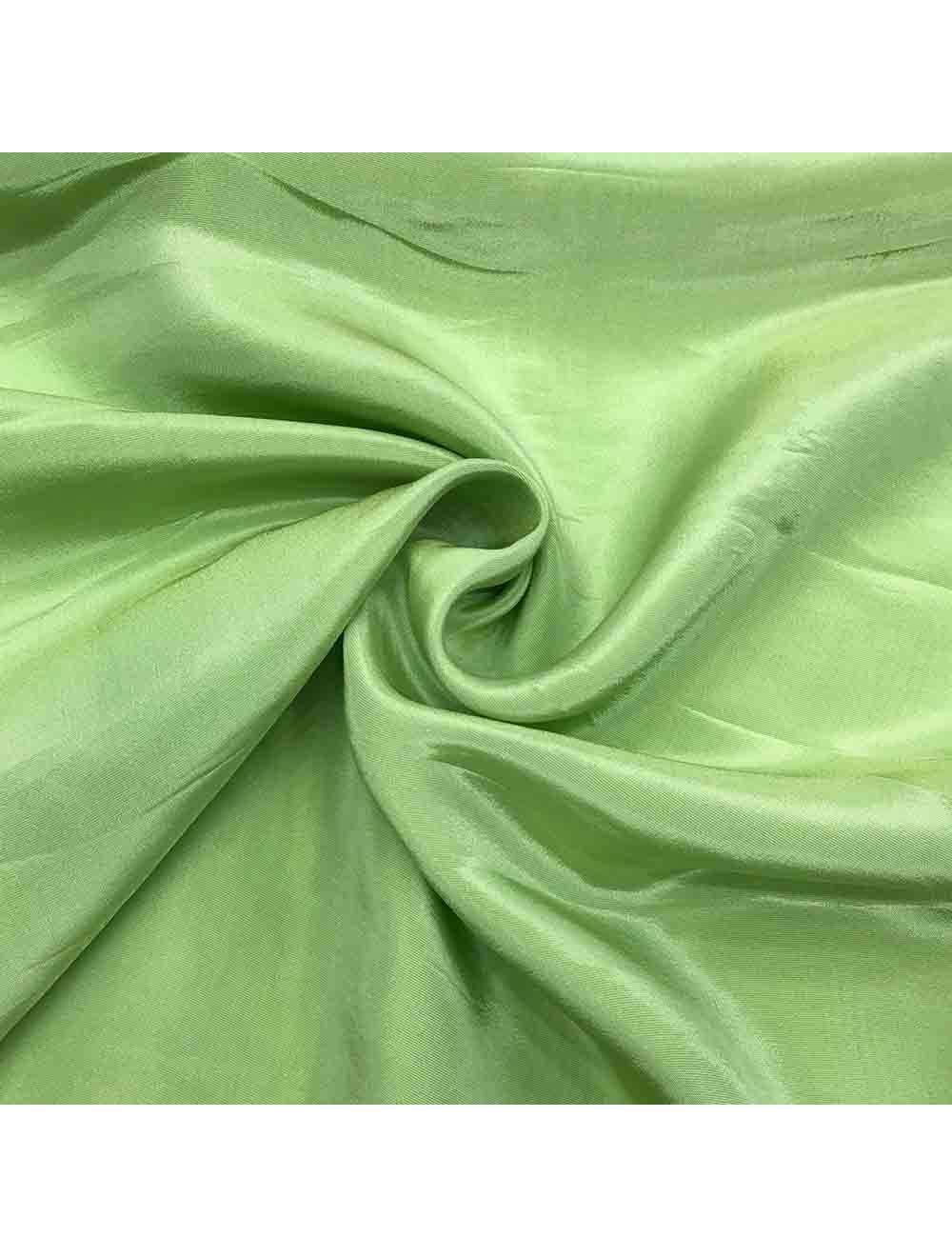 Sea Green Plain Viscose Gold Tissue Silk Fabric