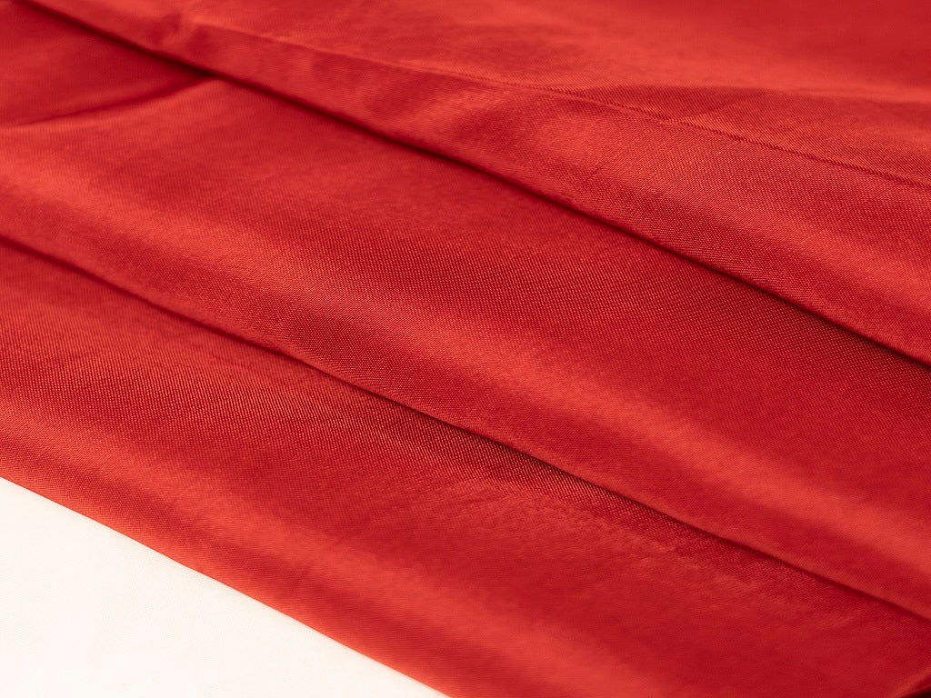Red Plain Viscose Uppada Silk Fabric