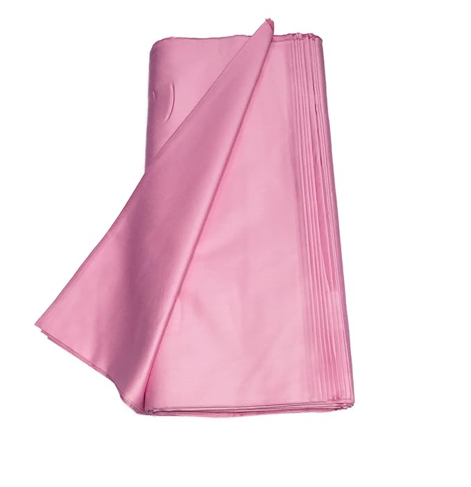 Light Pink Plain Dyed Cotton Satin Fabric