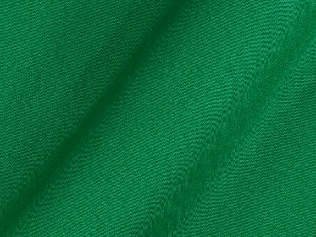 Emerald green Plain Dyed Cotton Satin Fabric