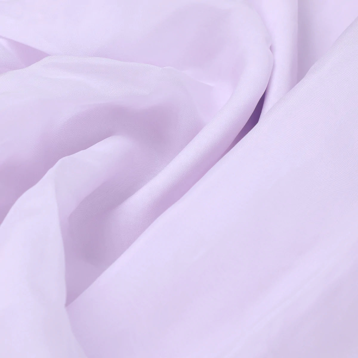Pale Lilac Plain Viscose Organza Fabric