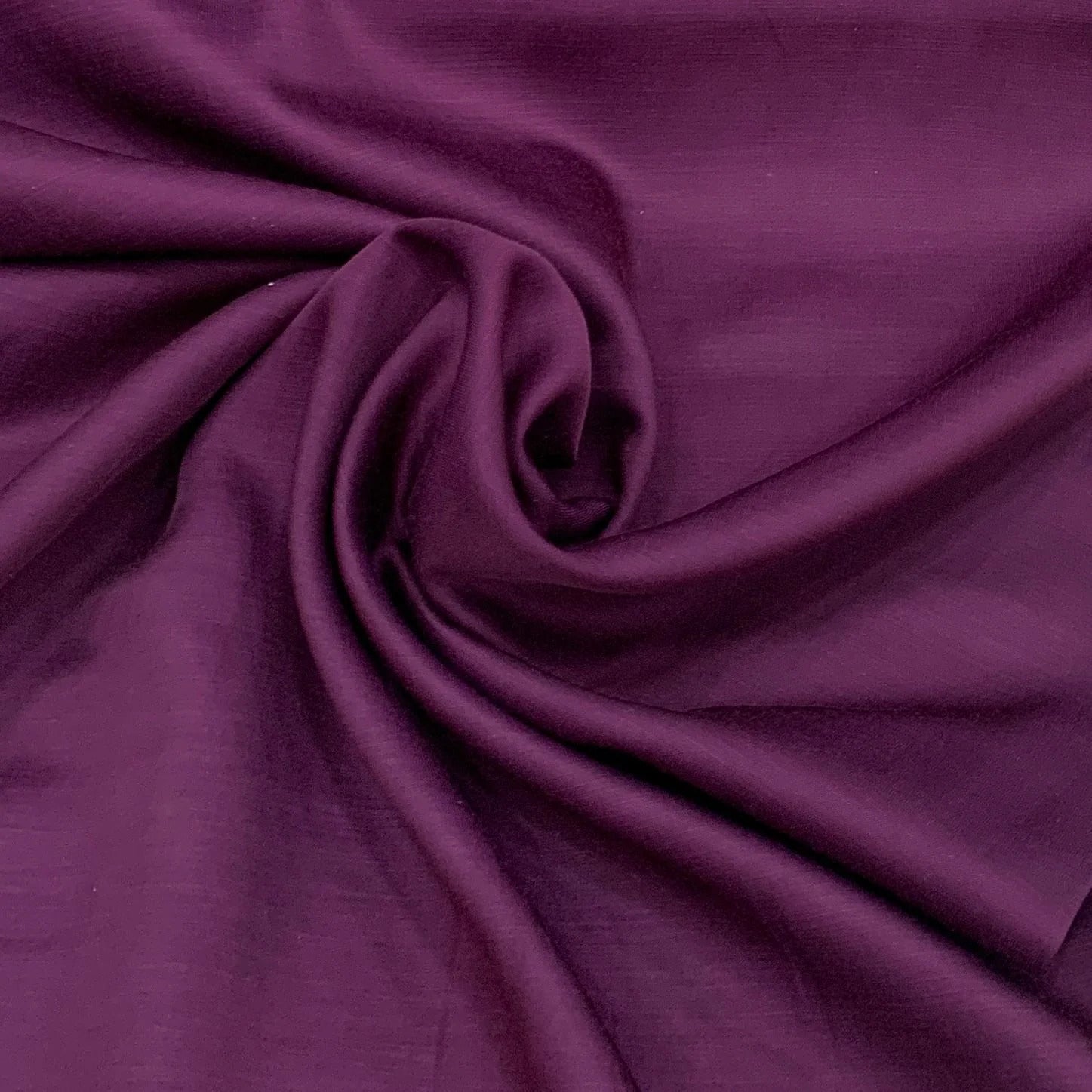 Wine Plain Viscose Linen Satin Fabric