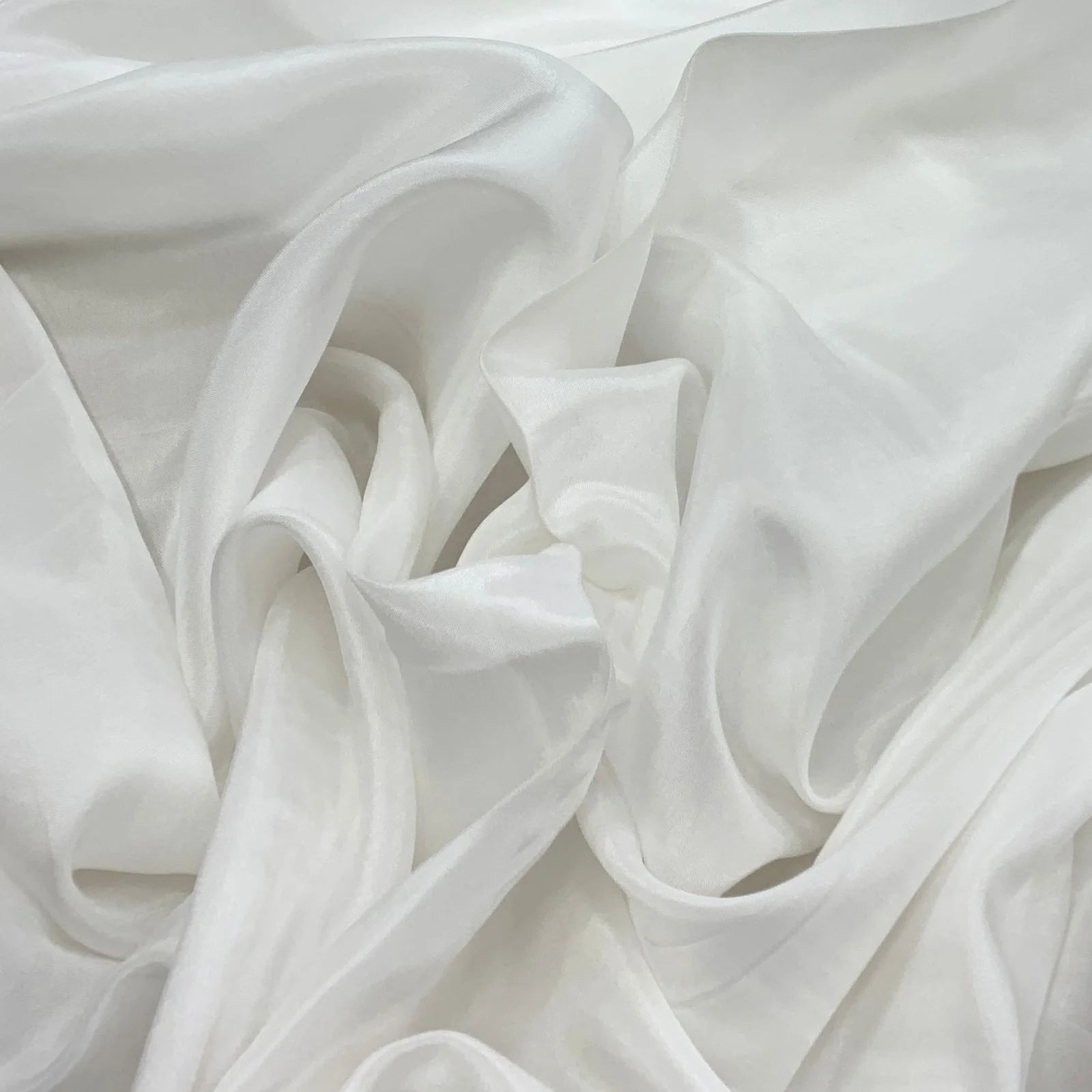 White Dyeable Plain Viscose Uppada Silk Fabric
