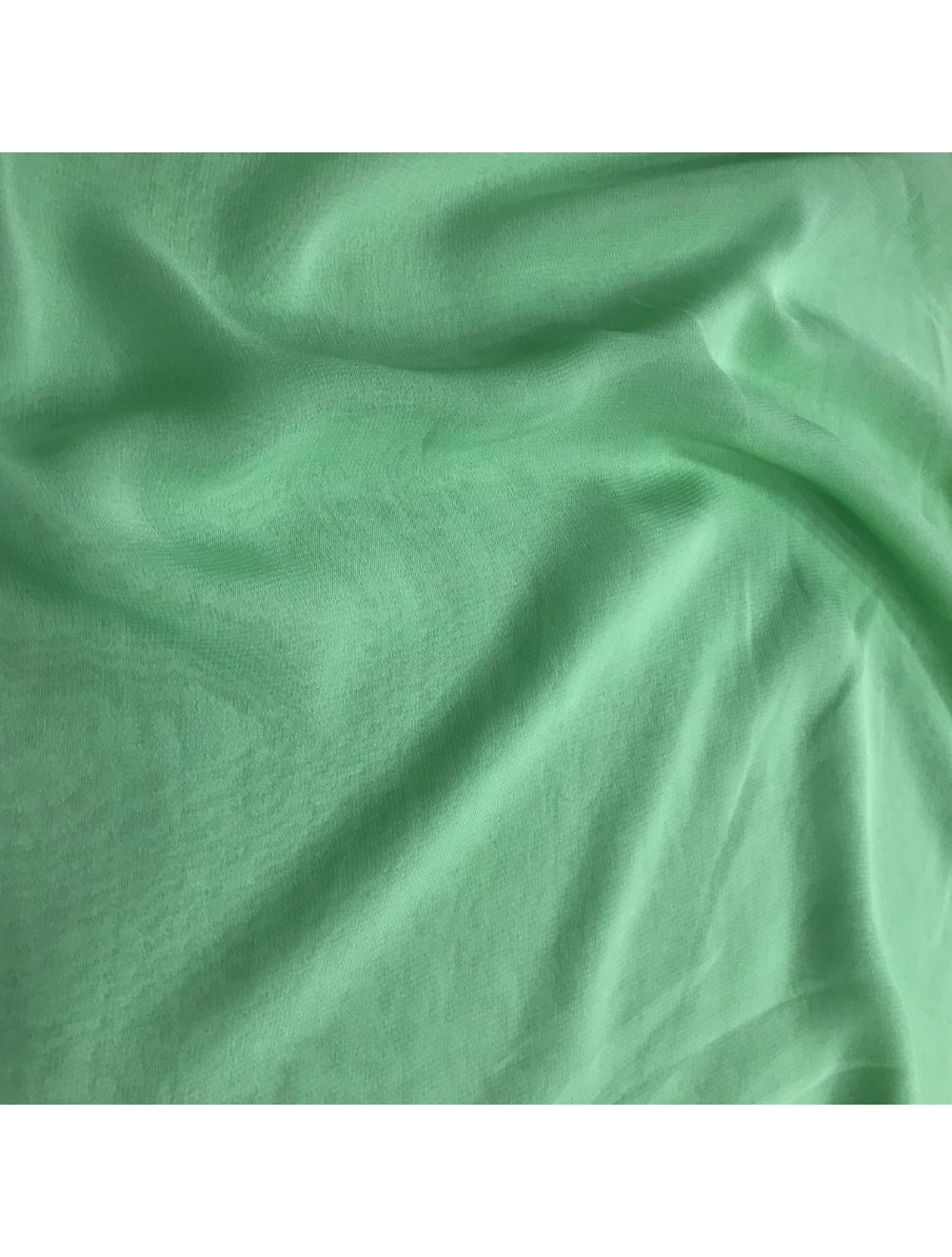 Pista Green Plain Viscose Georgette Fabric