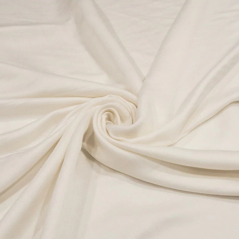 White Dyeable Plain Modal Silk Fabric