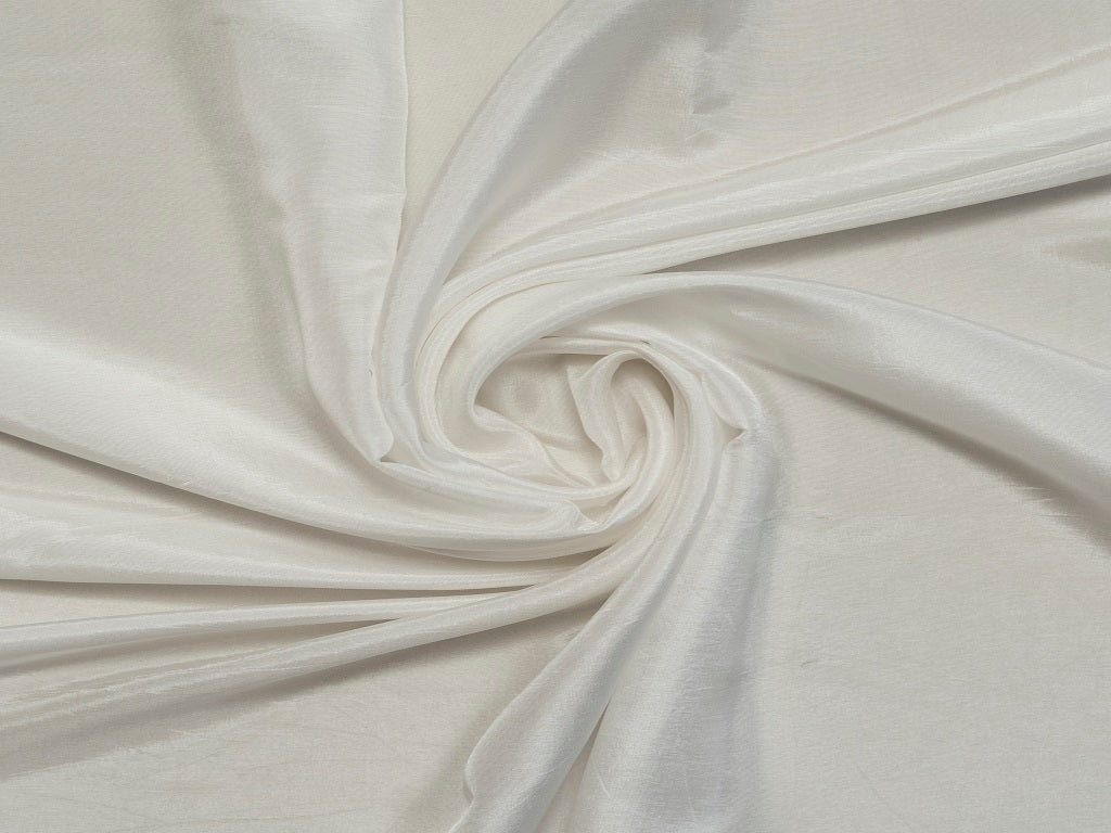 White Dyeable Plain Viscose Dola Silk Fabric