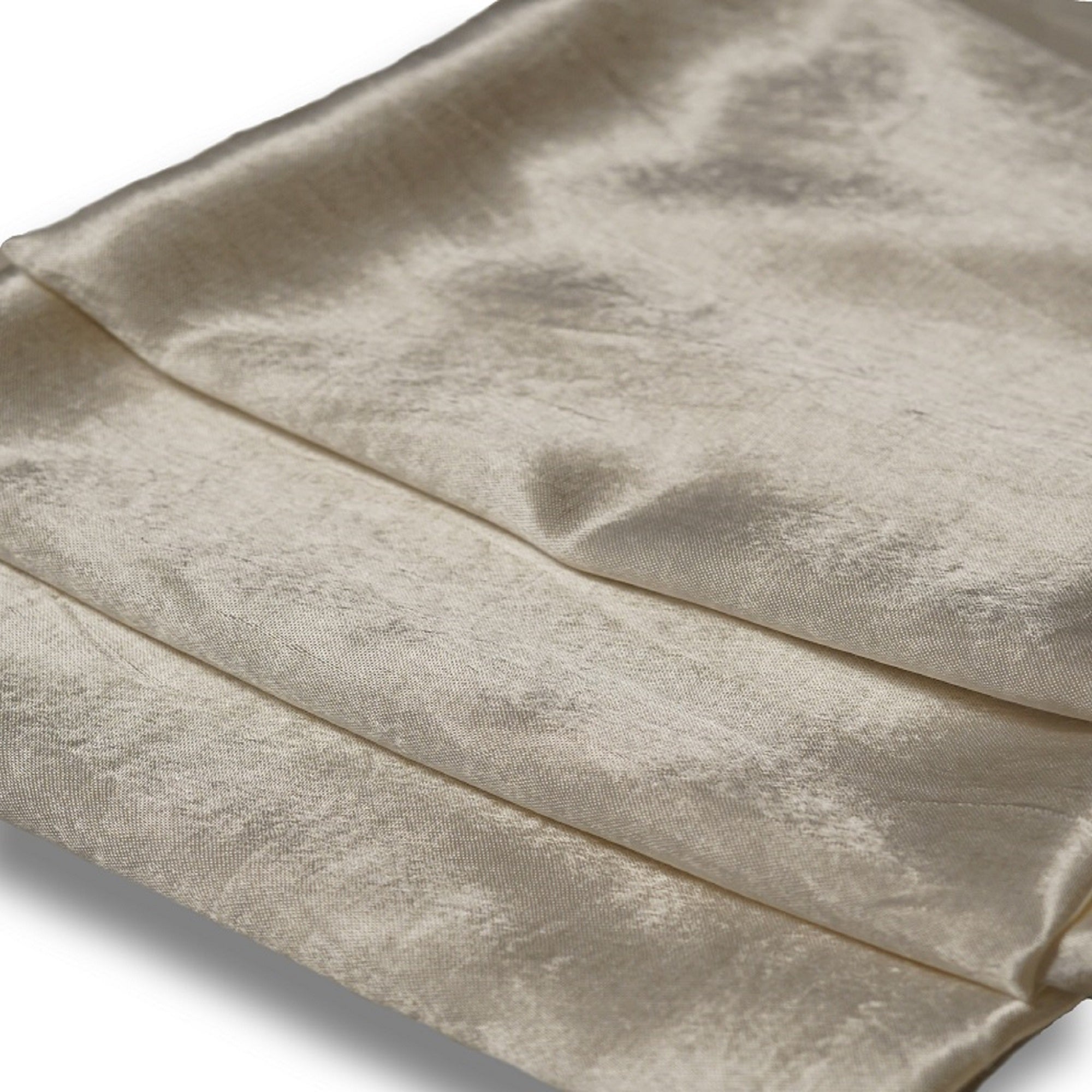White Dyeable Plain Gaji Silk Fabric