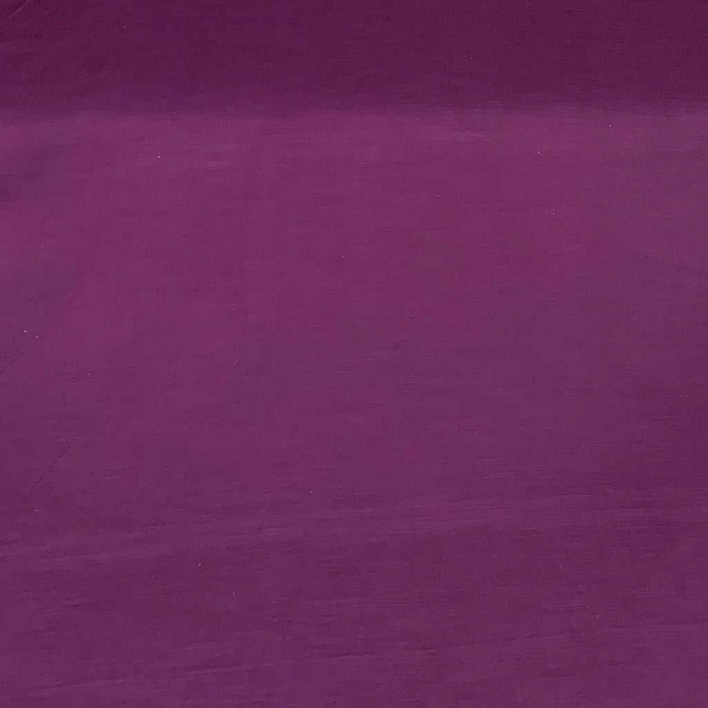 Wine Plain Viscose Linen Satin Fabric